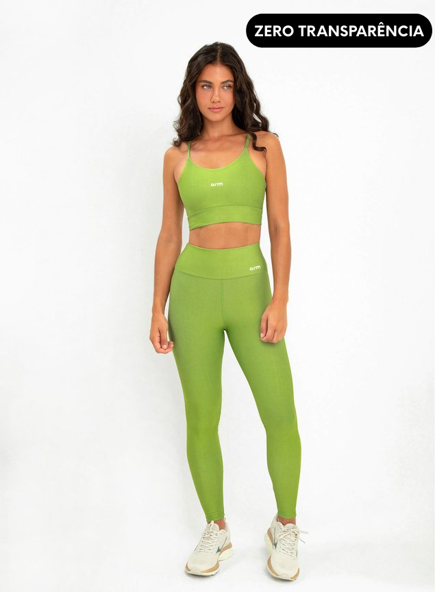 Conjunto Legging Blackout +Top Alça Digital Active