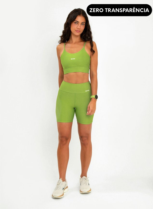 Conjunto Short Blackout +Top Alça Digital Active