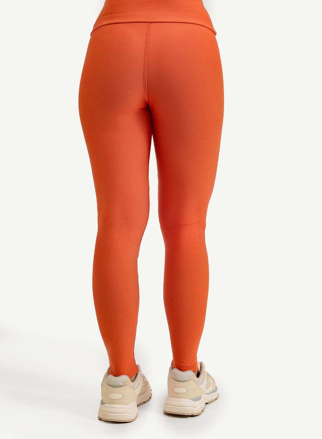 Conjunto Feminino Fitness Legging + Top Básico Terracota